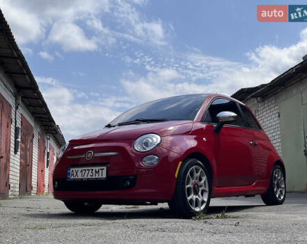 Красный Фиат 500, объемом двигателя 1.37 л и пробегом 189 тыс. км за 5600 $, фото 6 на Automoto.ua
