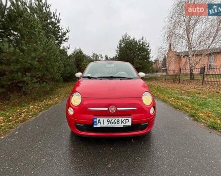 Красный Фиат 500, объемом двигателя 1.24 л и пробегом 98 тыс. км за 7300 $, фото 2 на Automoto.ua