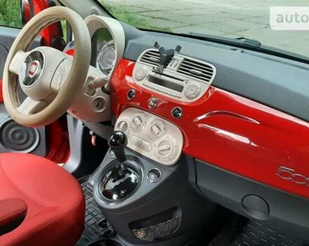 Красный Фиат 500, объемом двигателя 1.37 л и пробегом 111 тыс. км за 8500 $, фото 8 на Automoto.ua