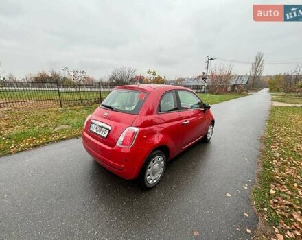 Красный Фиат 500, объемом двигателя 1.24 л и пробегом 98 тыс. км за 7300 $, фото 9 на Automoto.ua