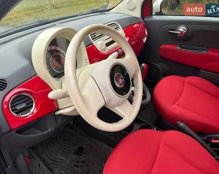 Красный Фиат 500, объемом двигателя 1.24 л и пробегом 98 тыс. км за 7300 $, фото 16 на Automoto.ua