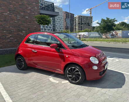 Красный Фиат 500, объемом двигателя 1.37 л и пробегом 135 тыс. км за 7250 $, фото 2 на Automoto.ua