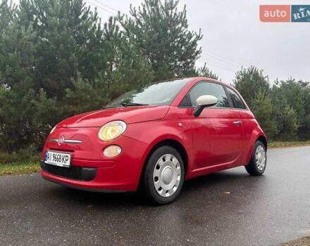 Красный Фиат 500, объемом двигателя 1.24 л и пробегом 98 тыс. км за 7300 $, фото 12 на Automoto.ua