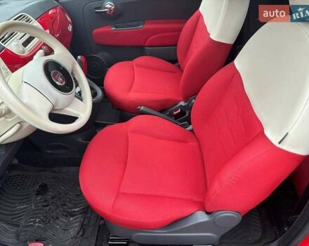 Красный Фиат 500, объемом двигателя 1.24 л и пробегом 98 тыс. км за 7300 $, фото 15 на Automoto.ua