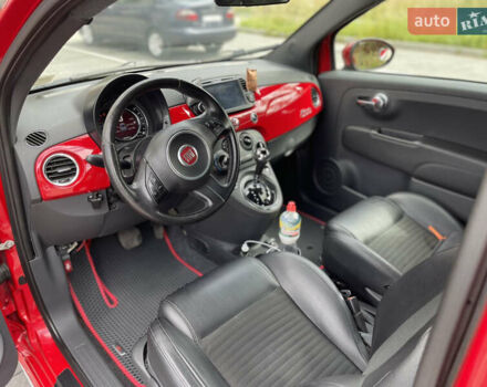 Красный Фиат 500, объемом двигателя 1.37 л и пробегом 160 тыс. км за 9000 $, фото 6 на Automoto.ua