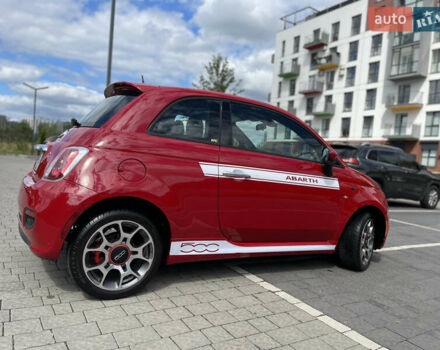 Красный Фиат 500, объемом двигателя 1.37 л и пробегом 160 тыс. км за 9000 $, фото 4 на Automoto.ua
