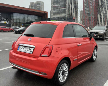 Червоний Фіат 500, об'ємом двигуна 1.24 л та пробігом 122 тис. км за 11000 $, фото 2 на Automoto.ua