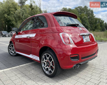 Красный Фиат 500, объемом двигателя 1.37 л и пробегом 160 тыс. км за 9000 $, фото 3 на Automoto.ua