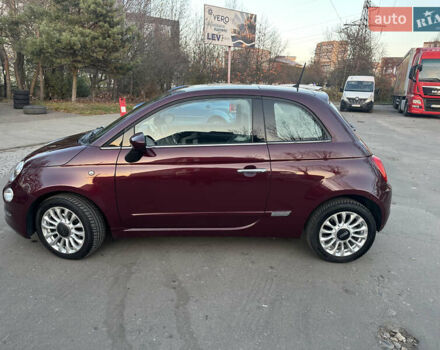 Красный Фиат 500, объемом двигателя 1.24 л и пробегом 75 тыс. км за 9200 $, фото 3 на Automoto.ua