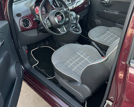 Красный Фиат 500, объемом двигателя 1.24 л и пробегом 75 тыс. км за 9200 $, фото 19 на Automoto.ua