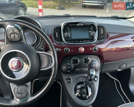 Красный Фиат 500, объемом двигателя 1.24 л и пробегом 75 тыс. км за 9200 $, фото 15 на Automoto.ua