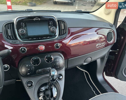 Красный Фиат 500, объемом двигателя 1.24 л и пробегом 75 тыс. км за 9200 $, фото 8 на Automoto.ua