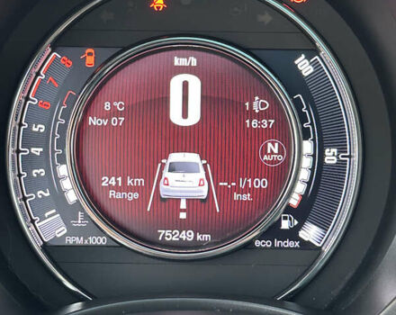 Красный Фиат 500, объемом двигателя 1.24 л и пробегом 75 тыс. км за 9200 $, фото 16 на Automoto.ua