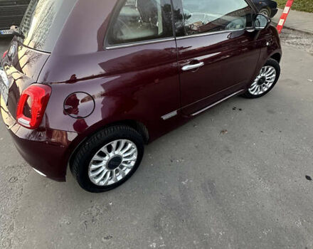 Красный Фиат 500, объемом двигателя 1.24 л и пробегом 75 тыс. км за 9200 $, фото 4 на Automoto.ua