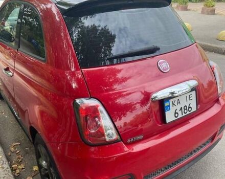 Красный Фиат 500, объемом двигателя 1.37 л и пробегом 112 тыс. км за 10500 $, фото 4 на Automoto.ua