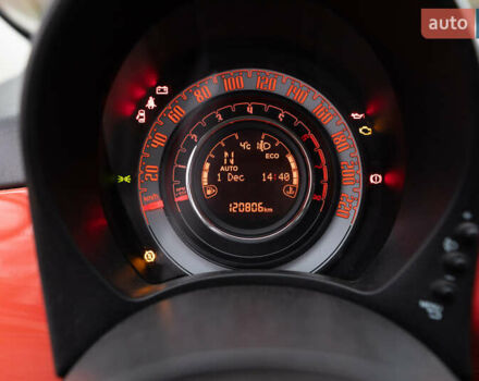 Червоний Фіат 500, об'ємом двигуна 1.24 л та пробігом 121 тис. км за 8100 $, фото 16 на Automoto.ua