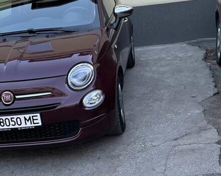 Красный Фиат 500, объемом двигателя 1.24 л и пробегом 113 тыс. км за 9200 $, фото 1 на Automoto.ua