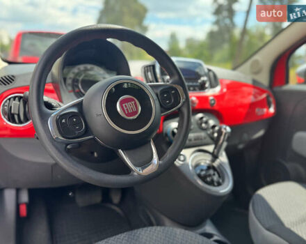 Червоний Фіат 500, об'ємом двигуна 1.24 л та пробігом 121 тис. км за 8100 $, фото 11 на Automoto.ua
