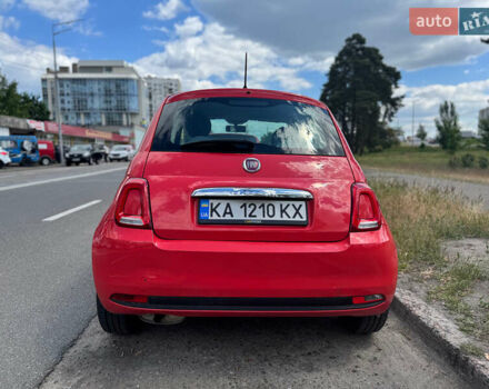 Червоний Фіат 500, об'ємом двигуна 1.24 л та пробігом 121 тис. км за 8100 $, фото 4 на Automoto.ua