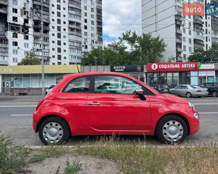 Червоний Фіат 500, об'ємом двигуна 1.24 л та пробігом 121 тис. км за 8100 $, фото 1 на Automoto.ua