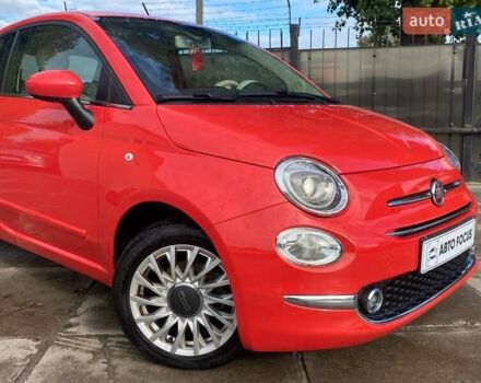 Червоний Фіат 500, об'ємом двигуна 1.24 л та пробігом 13 тис. км за 14490 $, фото 3 на Automoto.ua