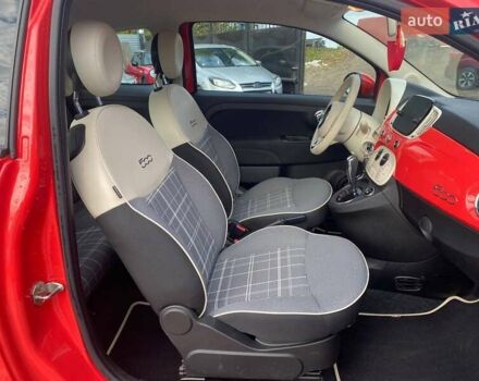 Червоний Фіат 500, об'ємом двигуна 1.24 л та пробігом 13 тис. км за 14490 $, фото 11 на Automoto.ua