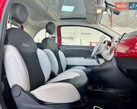 Красный Фиат 500, объемом двигателя 1.24 л и пробегом 18 тыс. км за 14490 $, фото 21 на Automoto.ua