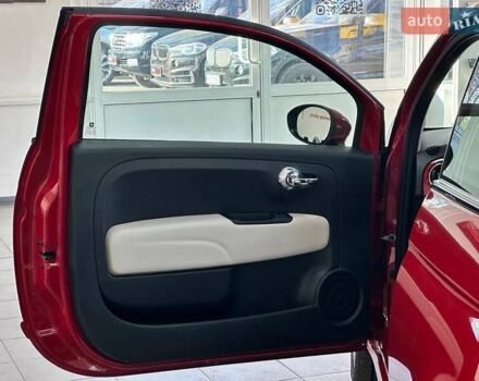 Красный Фиат 500, объемом двигателя 1.24 л и пробегом 18 тыс. км за 14490 $, фото 15 на Automoto.ua