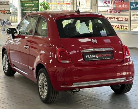 Красный Фиат 500, объемом двигателя 1.24 л и пробегом 18 тыс. км за 14490 $, фото 8 на Automoto.ua