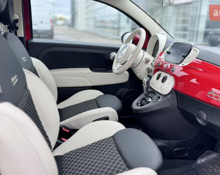 Красный Фиат 500, объемом двигателя 1.24 л и пробегом 20 тыс. км за 13999 $, фото 8 на Automoto.ua