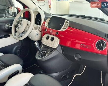 Красный Фиат 500, объемом двигателя 1.24 л и пробегом 18 тыс. км за 14490 $, фото 19 на Automoto.ua