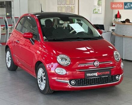 Красный Фиат 500, объемом двигателя 1.24 л и пробегом 18 тыс. км за 14490 $, фото 1 на Automoto.ua