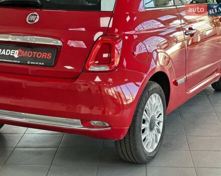 Красный Фиат 500, объемом двигателя 1.24 л и пробегом 18 тыс. км за 14490 $, фото 13 на Automoto.ua