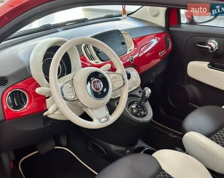 Красный Фиат 500, объемом двигателя 1.24 л и пробегом 18 тыс. км за 14490 $, фото 17 на Automoto.ua