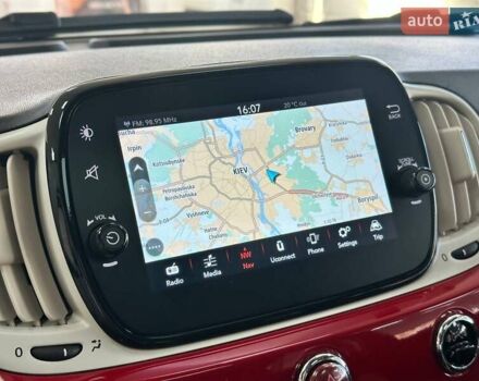 Красный Фиат 500, объемом двигателя 1.24 л и пробегом 18 тыс. км за 14490 $, фото 27 на Automoto.ua