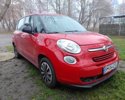 Красный Фиат 500, объемом двигателя 1.4 л и пробегом 305 тыс. км за 7200 $, фото 1 на Automoto.ua