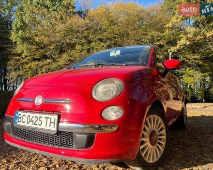 Красный Фиат 500, объемом двигателя 1.24 л и пробегом 138 тыс. км за 6000 $, фото 1 на Automoto.ua