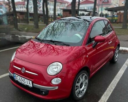 Красный Фиат 500, объемом двигателя 1.37 л и пробегом 138 тыс. км за 6900 $, фото 1 на Automoto.ua