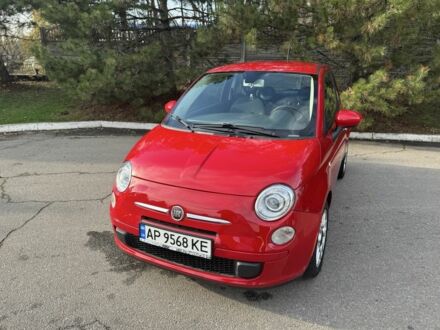 Красный Фиат 500, объемом двигателя 1.4 л и пробегом 118 тыс. км за 5800 $, фото 1 на Automoto.ua