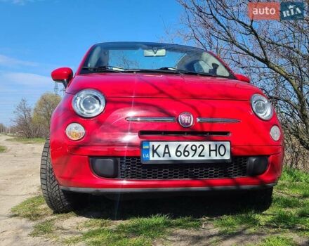 Красный Фиат 500, объемом двигателя 1.37 л и пробегом 162 тыс. км за 6500 $, фото 1 на Automoto.ua
