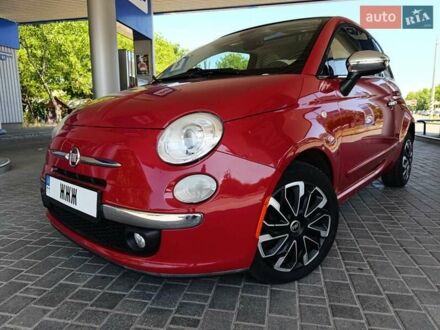 Красный Фиат 500, объемом двигателя 1.37 л и пробегом 132 тыс. км за 7700 $, фото 1 на Automoto.ua