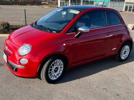 Красный Фиат 500, объемом двигателя 1.37 л и пробегом 126 тыс. км за 8500 $, фото 1 на Automoto.ua