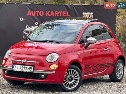 Фіат 500 2012 у Івано-Франківську на Automoto.ua Червоний Фіат 500, об'ємом двигуна 1.4 л та пробігом 115 тис. км за 5999 $, фото 1 на Automoto.ua