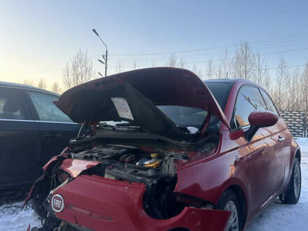 Красный Фиат 500, объемом двигателя 1.24 л и пробегом 97 тыс. км за 2750 $, фото 1 на Automoto.ua