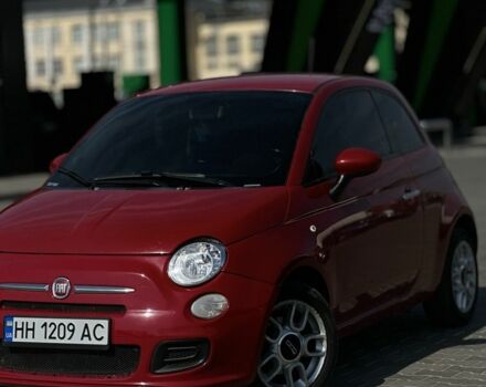Червоний Фіат 500, об'ємом двигуна 1.4 л та пробігом 122 тис. км за 6450 $, фото 1 на Automoto.ua