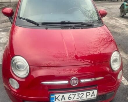 Красный Фиат 500, объемом двигателя 1.3 л и пробегом 234 тыс. км за 6200 $, фото 1 на Automoto.ua