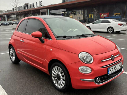 Червоний Фіат 500, об'ємом двигуна 1.24 л та пробігом 122 тис. км за 11000 $, фото 1 на Automoto.ua