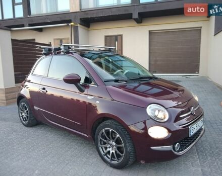 Червоний Фіат 500, об'ємом двигуна 1.24 л та пробігом 95 тис. км за 9990 $, фото 1 на Automoto.ua