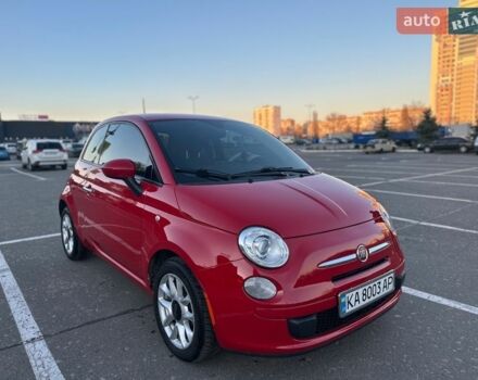 Красный Фиат 500, объемом двигателя 1.4 л и пробегом 108 тыс. км за 10500 $, фото 1 на Automoto.ua
