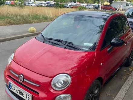 Красный Фиат 500, объемом двигателя 1.37 л и пробегом 112 тыс. км за 10500 $, фото 1 на Automoto.ua